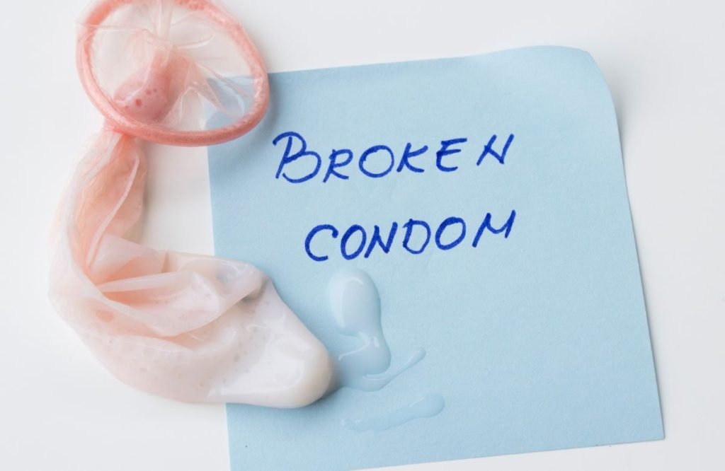 broken condom